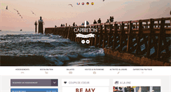 Desktop Screenshot of capbreton-tourisme.com